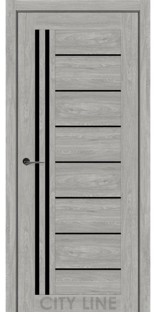 Межкомнатные двери CityLine Express OPTIMA korfad-express-optima-artvud-skandi-oscar-collection-s-cernym-steklom